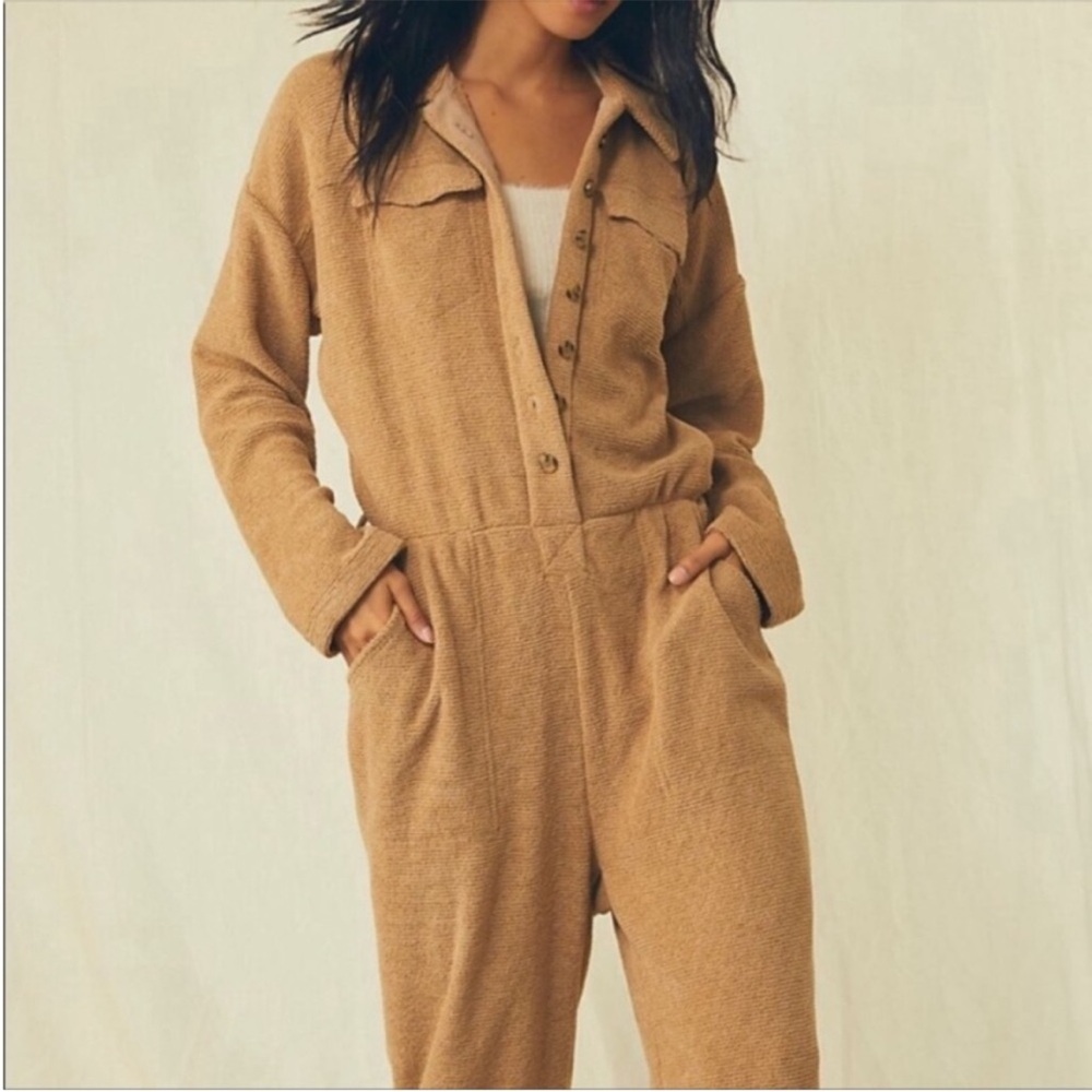 Free People FP Beach Ride or Die Jumpsuit
